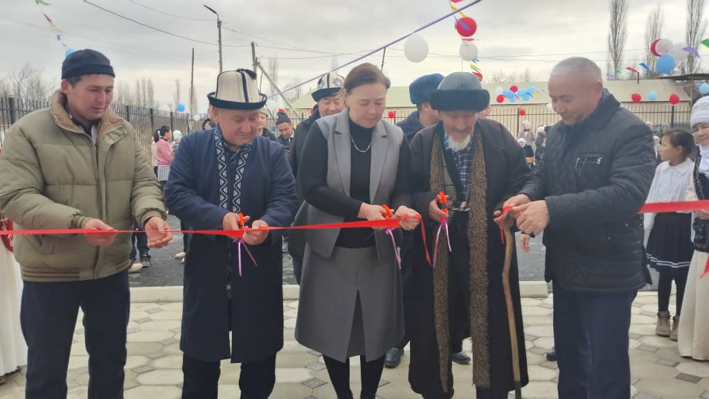 Бала бакчанын ачылышы келечекке болгон пайдубал.